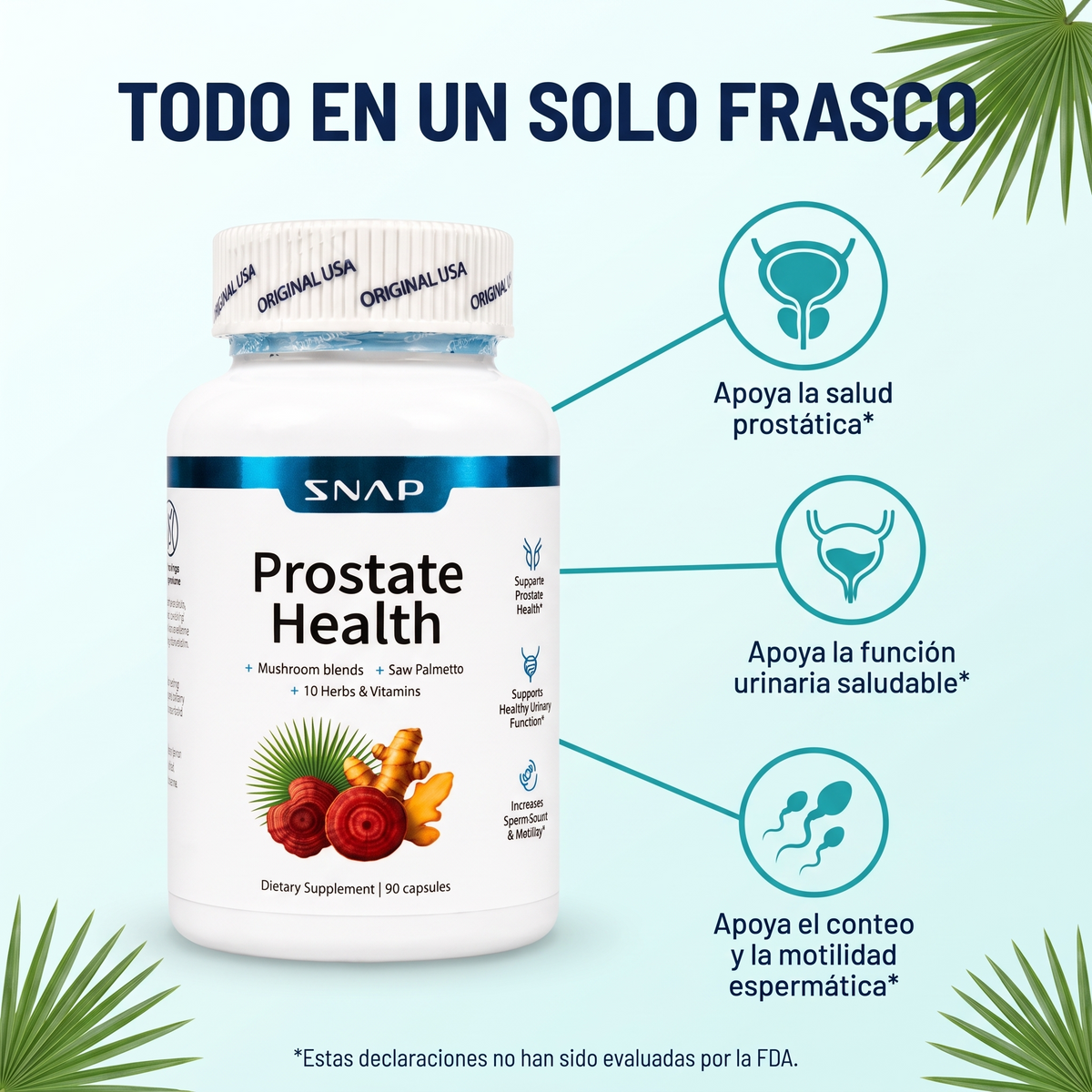 Beneficios de SNAP Prostate Health