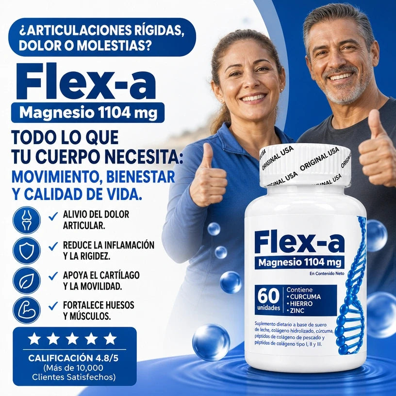 Flex-a Magnesio 1104 mg – 60 unidades